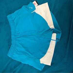 Nike blue  and White Athletic Shorts size xxl
